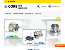 Tablet Screenshot of coreengineers.net